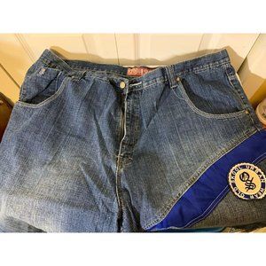 Vtg Old Skool Urban‎ wear Men’s Sz 44 Blue Jeans Shorts